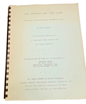 Book Manuscript 1987 Pre-Publication Dragon &amp; Lamb Wayne Dahoney Churches China - £17.49 GBP
