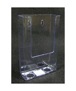 Wall Mount Acrylic Brochure Holder - pack of 5 - $8.99