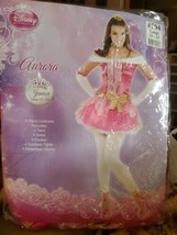 Disney Princess Aurora 6 Piece Junior Large (11-13) Halloween Costume - £21.81 GBP