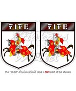 FIFE County Council Shield SCOTLAND Scottish 75mm (3") Vinyl Stickers, D... - $8.06