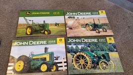LOT of 4 John Deere Tractor 16-Month Calendar Large Format 2010 2009 200... - £35.77 GBP