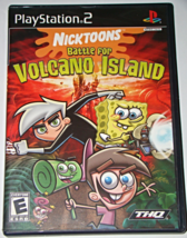 Playstation 2   Thq   Nicktoons Battle For Volcano Island (Complete With Manual) - £7.90 GBP