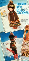 Vintage Knitting pattern for 12" 31cm dolls.complete Skiing outfit. PDF - $2.15