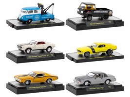 &quot;Auto-Thentics&quot; 6 piece Set Release 86 IN DISPLAY CASES Limited Edition 1/64 Die - £53.83 GBP