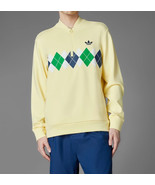 adidas Golf Originals Argyle Quarter Zip Pullover Sweatshirt Yellow Larg... - €77,71 EUR adidas Golf Originals Argyle Quarter Zip Pullover Sweatshirt Yellow Larg... - €77,71 EUR