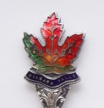 Collector Souvenir Spoon Canada Ontario Niagara Falls Maple Leaf - £3.94 GBP