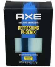 Axe Body, Hand and Face Soap Bar, Refreshing Phoenix, 4.5 Oz. - £7.14 GBP