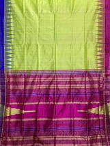 Baharampuri ikkta primium  silk  wedding Sarees gift for her.india tradi... - $709.00