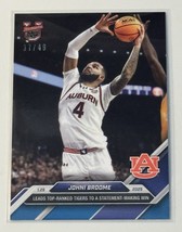 37/49* 2024-25 Bowman U Now Johni Broome Rookie Leads Top Ranked Tigers ... - $59.39