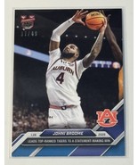 37/49* 2024-25 Bowman U Now Johni Broome Rookie Leads Top Ranked Tigers Card #52 - $59.39