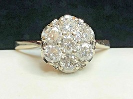 2.50Ct Rund Schliff Künstlicher Diamant Hochzeit Ring 14K Weiß Vergoldet - £71.47 GBP