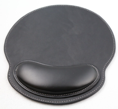Non-Slip Mouse Pad Stitched Edge PC Laptop For Computer PC Gaming Leathe... - $24.74