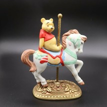 New England Collector&#39;s Society Disney Porcelain Carousel Horse Winnie the Pooh - £31.96 GBP