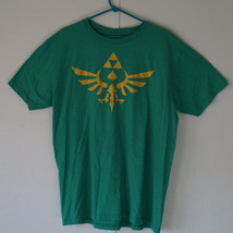 Men&#39;s Licensed Nintendo Zelda Skyward Sword Tee Shirt Green Size XL Extr... - £7.58 GBP