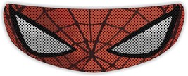Spider-Man Eyes Perforated Motorcycle Helmet Visor Tint Shield Sticker D... - £18.34 GBP