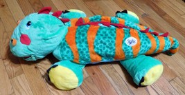 2013 Stuffies Plush Dinosaur with 6 Pockets to Store Your Treasures 28&quot;x... - $17.75