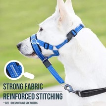 Breathable Dog Muzzles &amp; Anti-Bark Collar Set - Nylon Training Tool with Reflect - $20.00