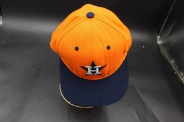 Houston Astros Orange Navy American Needle 1918 Cooperstown Hat Cap adjustable - £15.46 GBP