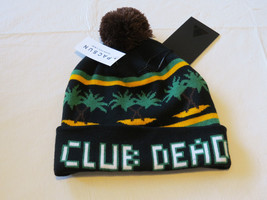 Vanguard Club Dead Beanie black Unisex mens womens Juniors hat cap knit ... - $29.69