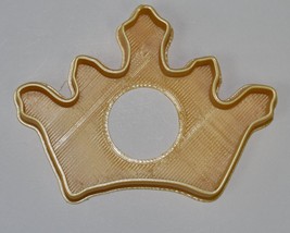 Crown Tiara Royal Queen King Princess Prince Cookie Cutter 3D Printed USA PR619 - £2.39 GBP