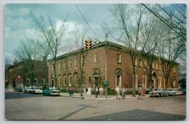 Warren PA Post Office &amp; Offices Corner Third &amp; Liberty Pennsylvania Postcard D34 - $4.95