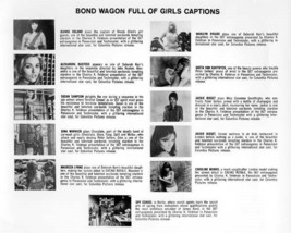 Casino Royale 1967 Bond girls Bastedo Bisset Munro Lynne 16x20 poster - $24.99