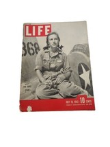 Life Magazine July 19 1943 Woman Air Force Pilot / World War Ii / Betty Grable - £38.90 GBP