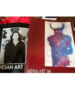 Lot of 2 First Nations ART Books 87&#39; 88&#39; INDIAN ART Woodland Centre Bran... - $704.12 MXN