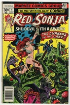 Red Sonja #4 Original Vintage 1977 Marvel Comics Gga - £15.77 GBP