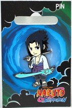 Naruto Sasuke Uchiha Enamel Lapel Pin Anime Licensed NEW - £8.14 GBP