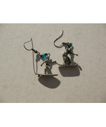 Unique Surf Snow Boarder Drop Dangle Charm Hook Earrings - $12.99