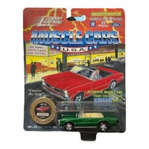 Johnny Lightning Muscle Cars USA 1965 GTO Ralleye Green Limited Edition - £5.44 GBP