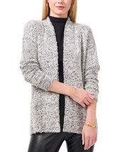 Vince Camuto Boucle Open-Front Cardigan, Size Large - £30.38 GBP