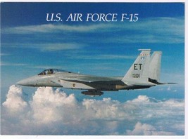Postcard US Air Force F-15 USAF Photo - £2.91 GBP