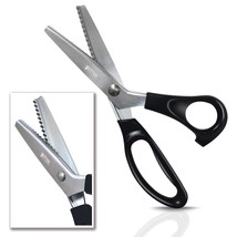 Professional Pinking Shears, 9&quot; Stainless Steel Fabric Pinking Shears, B... - £15.97 GBP