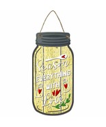 Season With Love Novelty Metal Mason Jar Sign - €15,32 EUR