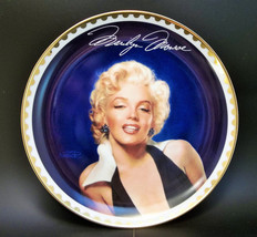 Marilyn Monroe Porcelain Collector Plate Graceful Beauty Chris Notarile Gilded - £14.70 GBP