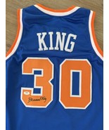 Bernard King New York Knicks PSA COA AUTO Signed Jersey Autographed - £91.43 GBP