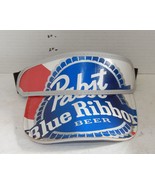 Mens Womens Pabst Blue Ribbon Golf Visor Hat Cap Blue Red White - $469.46 MXN