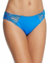 NEW BECCA Water Blue Electric Current Hipster Bikini Bottom Swimwear M M... - $19.79