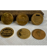 Vtg Masonic Token Coin Lot Grand Lodge Of AF &amp; AM Of MD Sharon Lodge Masons - £23.42 GBP