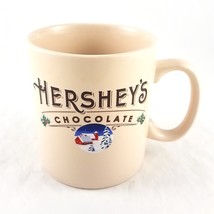 Hersheys Chocolate Extra Large Ceramic Coffee Mug Winter Scene Christmas Galerie - £10.27 GBP
