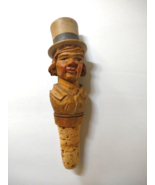 ANRI David Copperfield Charles Dickens Bottle Stopper Italy Cork Vintage... - £293.01 GBP