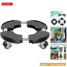 Expandable Plant Caddy with Wheels - Ideal for Heavy Objects, Adjustable... - $58.36