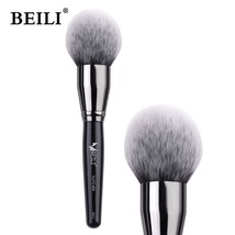 BEILI Black Foundation Make up Brush Big Definer Powder Blush Soft Synthetic Hai - £15.18 GBP