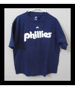 Majestic Men s Tee Shirt Phillies Anderson #45 Navy Blue - €17,25 EUR