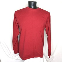 Men&#39;s Shirt FOTL Classic Long Sleeve T-shirt for Men Red XL - $4.75