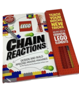 Lego Klutz Chain Reactions Design Build Moving Machines STEM Bricks Book... - $10.81 CAD