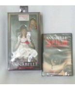 NECA Conjuring Annabelle 8&quot; Comes Home Clothed Action Figure &amp; Movie set... - £35.17 GBP