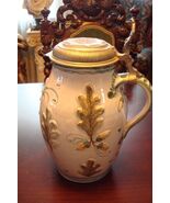Germany Handgemalt 97 Signed  Ceramic Lidded Tankard Mug Decorated With ... - $146.25 CAD